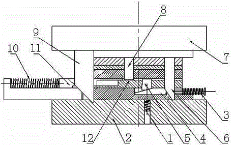 Die inner product assembling device