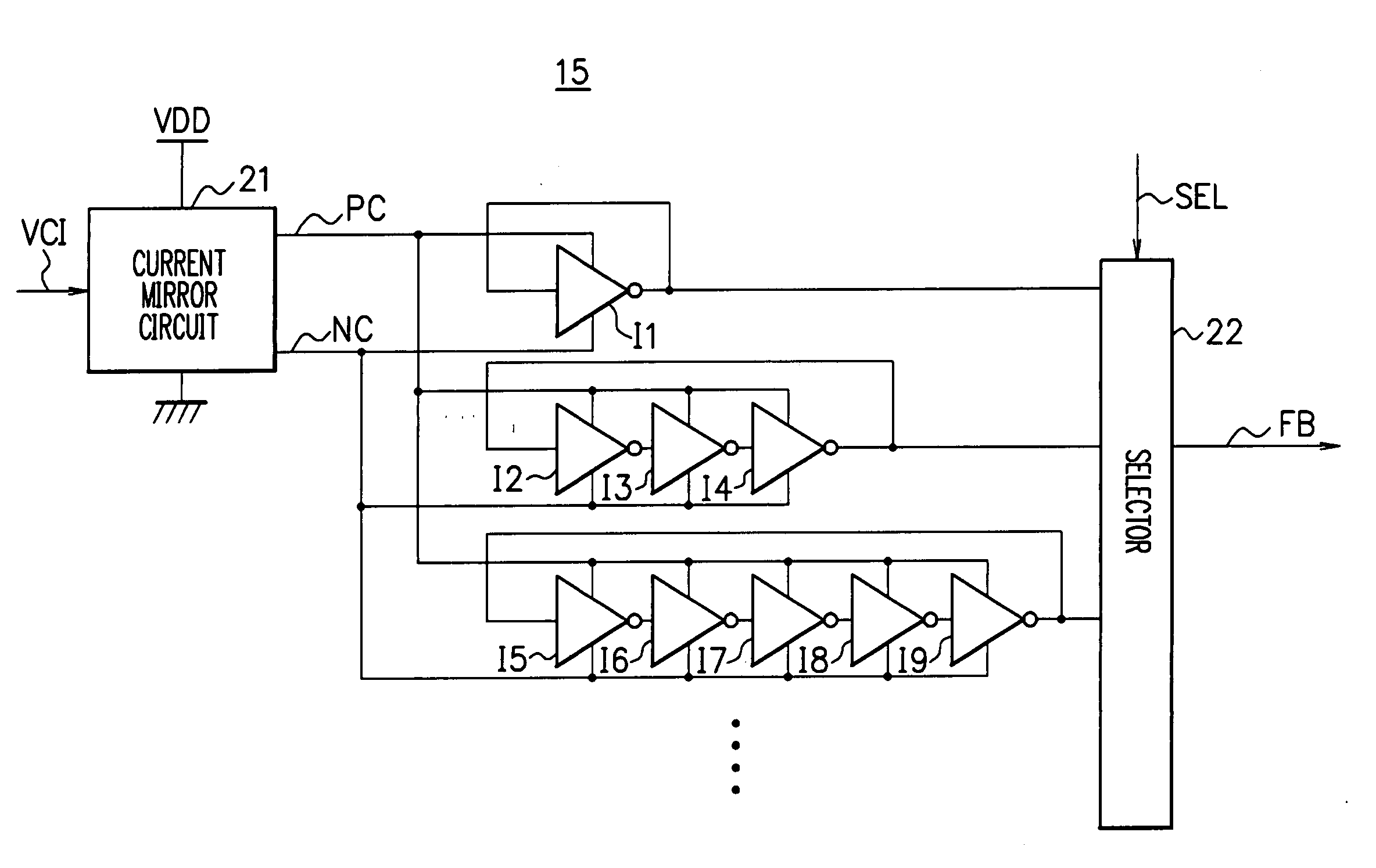Semiconductor device and voltage-controlled oscillation circuit