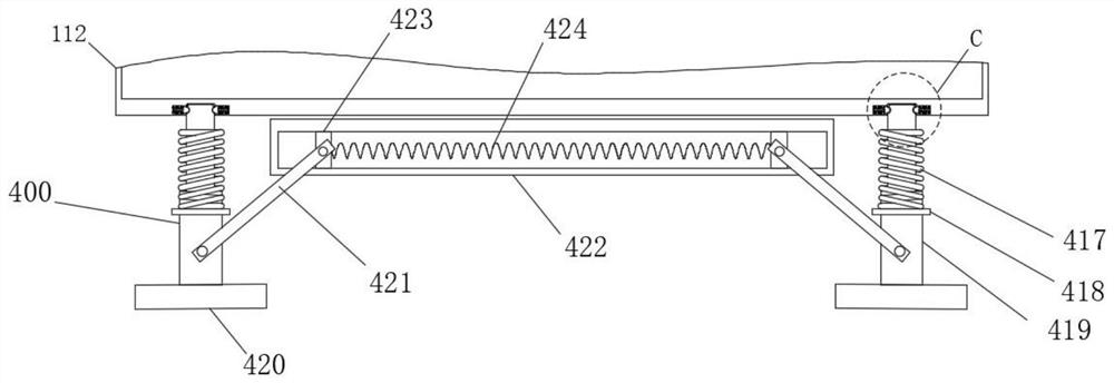 Positioning mechanism of image collection equipment for graphic processing terminal