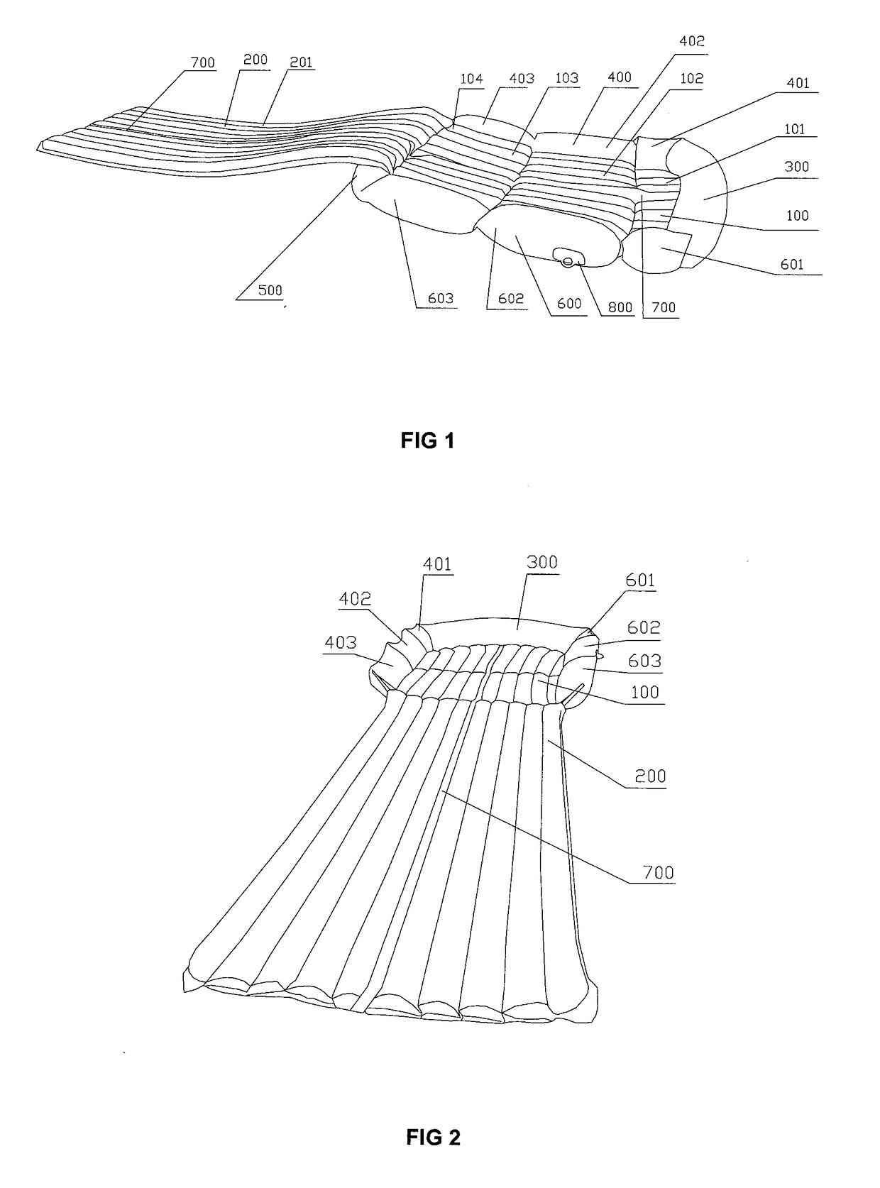 Convertible inflatable device