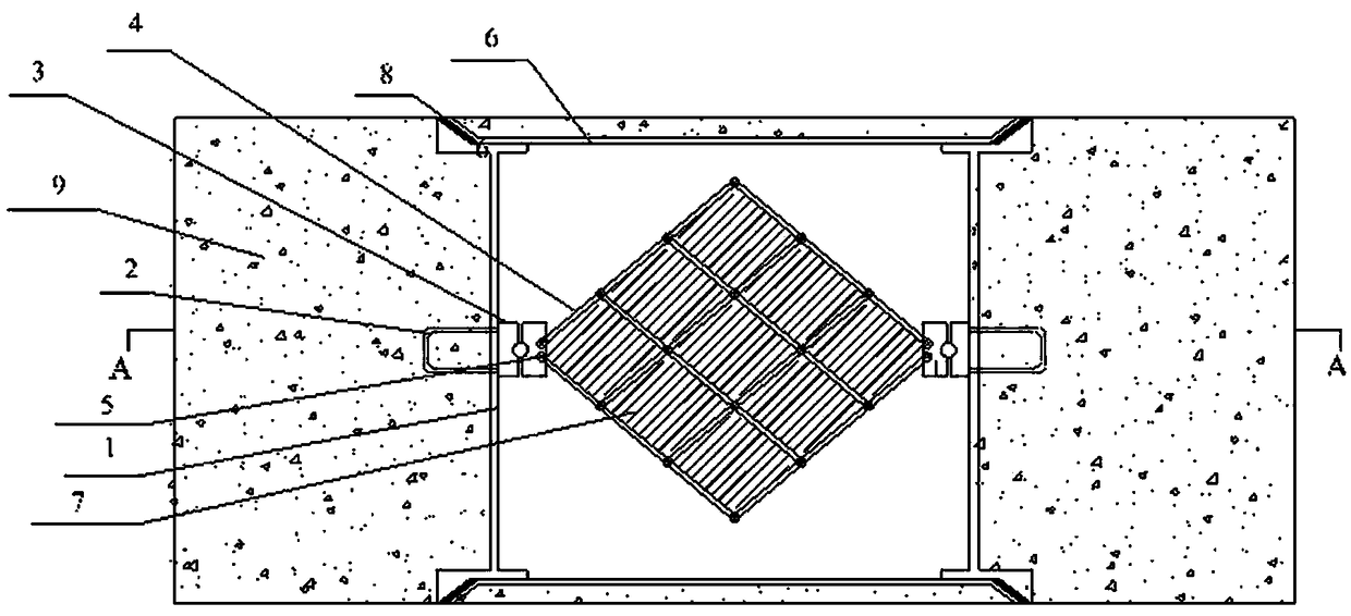 Multidimensional composite tensile-bearing-type anti-seismic joint device