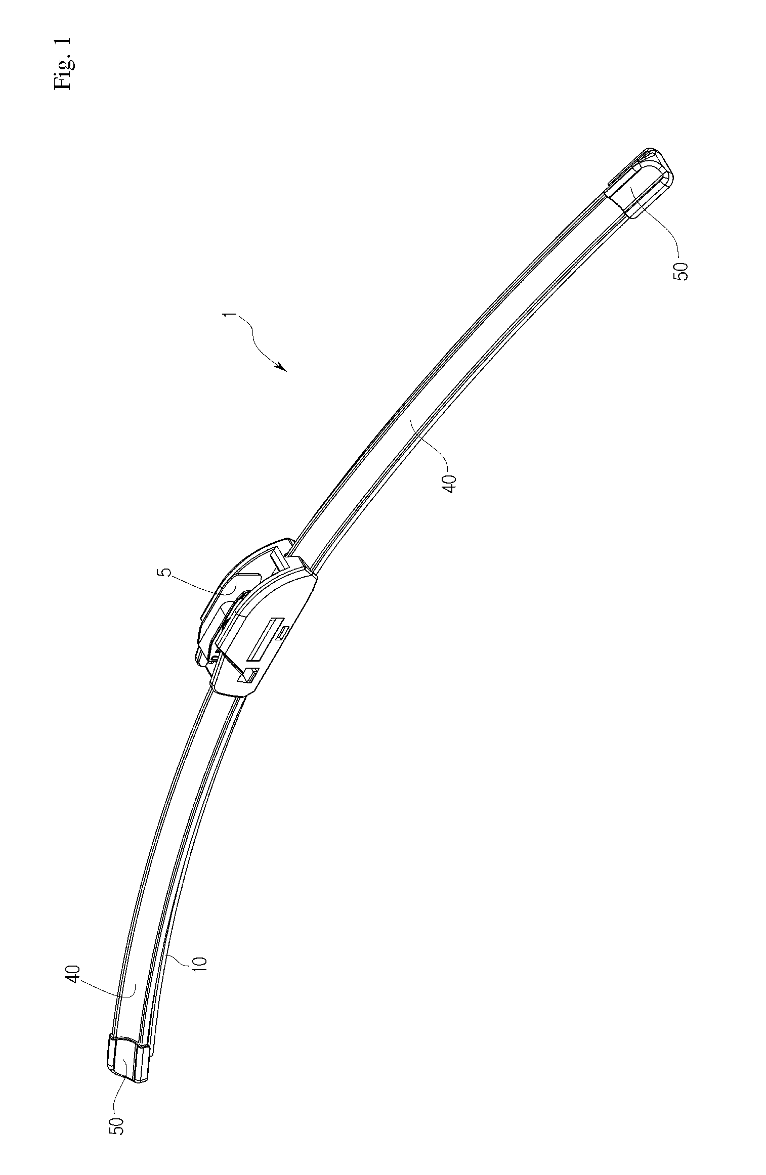 Method of assembling metal clamp and body springs of wiper blade for vehicle and assembly