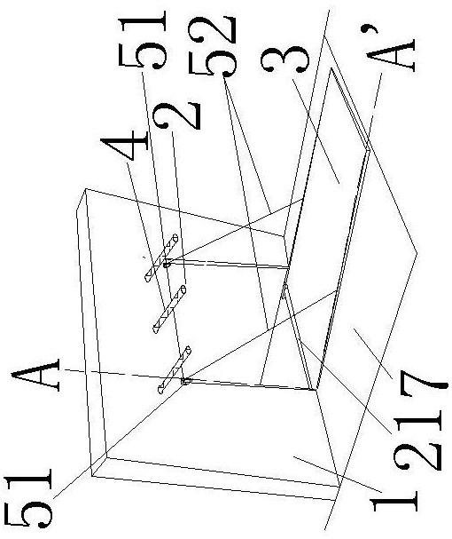 Simple high-safety anti-knock door for cavern or structure