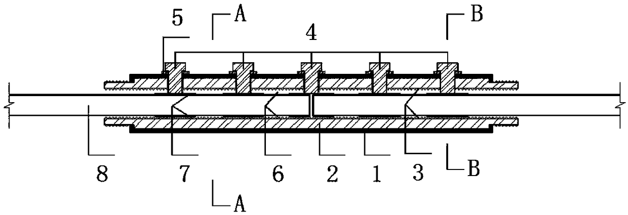 Composite connector for FRP bars and assembly method thereof