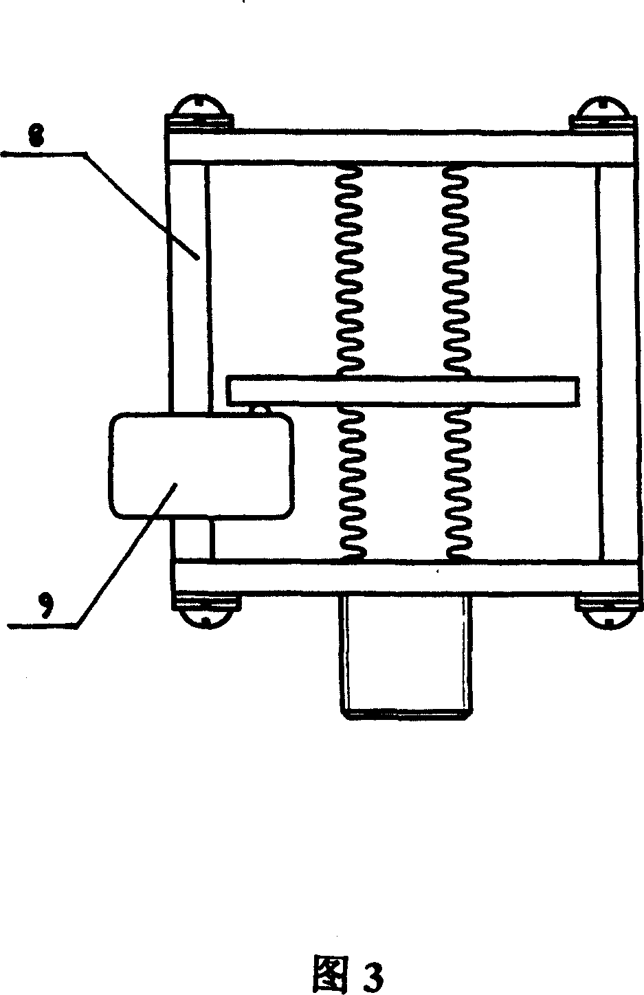 Oil-free vibration-resisting sulfur hexafluoride gas density relay