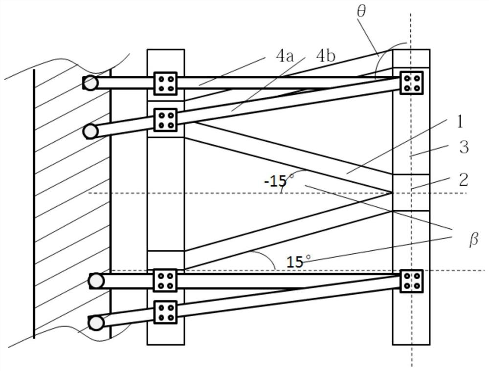 A safety-based height adjustment method for going up and down stairs in deep foundation pits