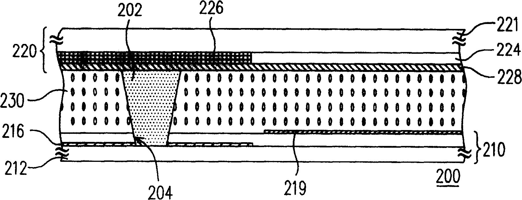Liquid-crystal display panel and its production