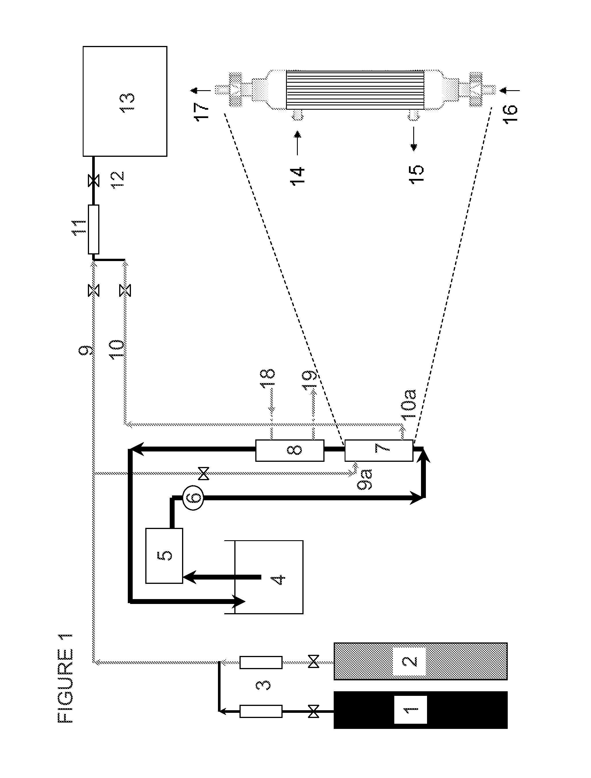 Modular Membrane Reactor and Process for Carbon Dioxide Extraction