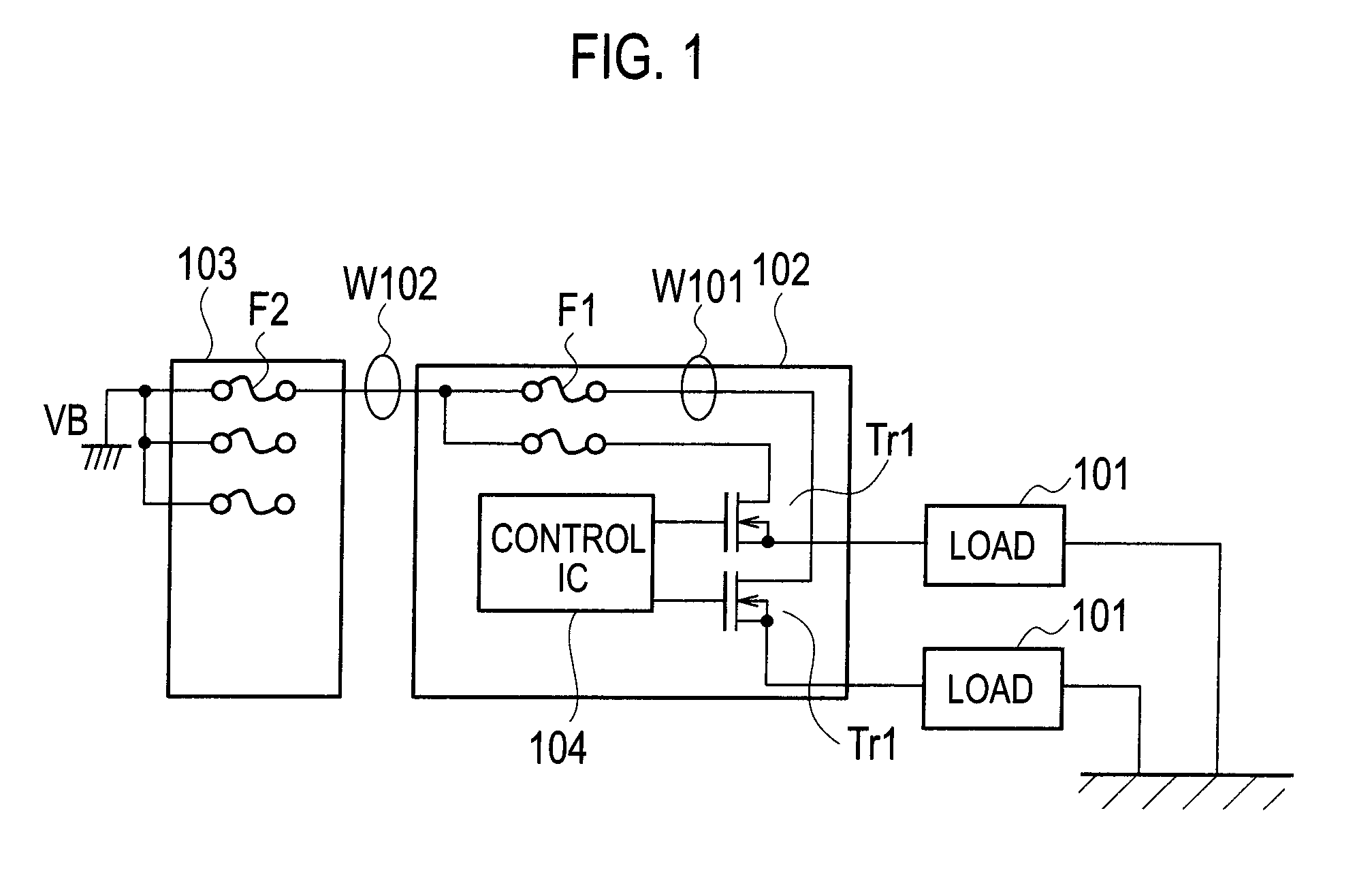 Protection apparatus of load circuit