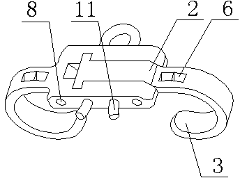 Detachable sternum connector