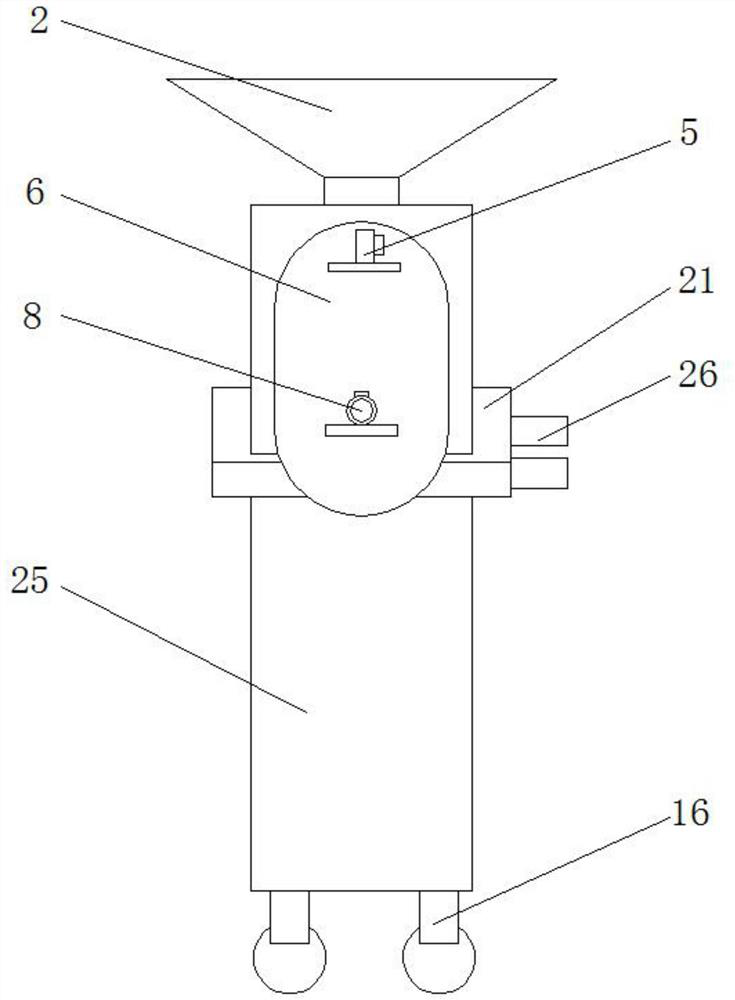 Biomass fuel pelletizing producing device