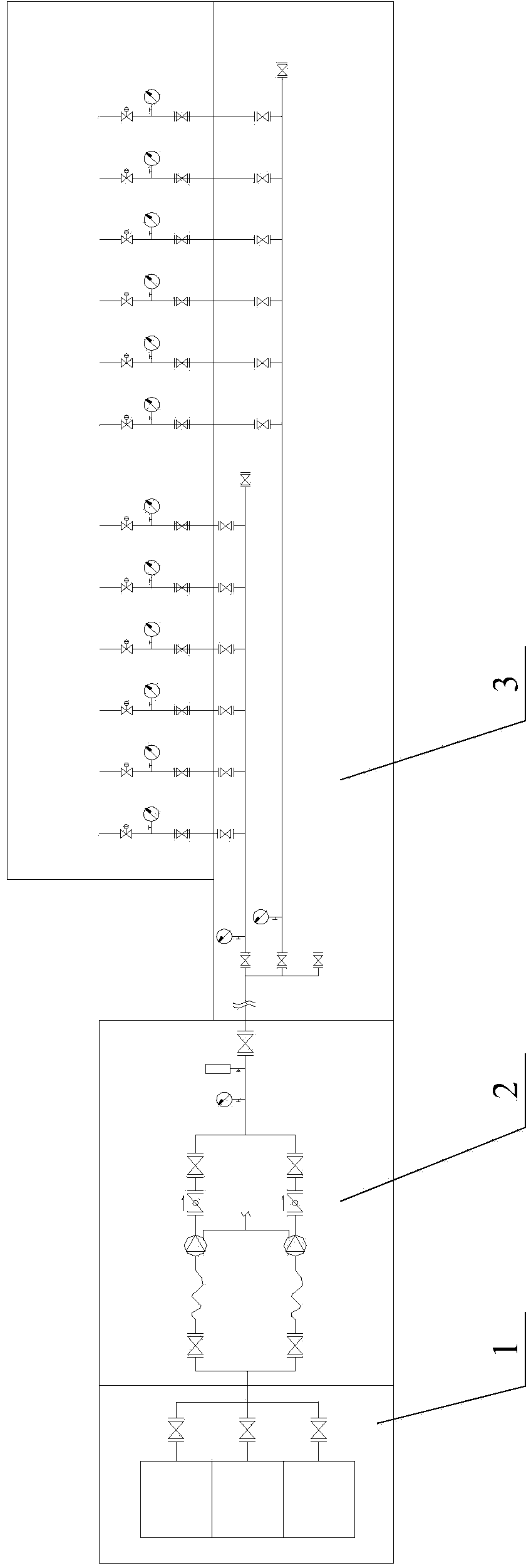 Optical fiber filling factice supply system