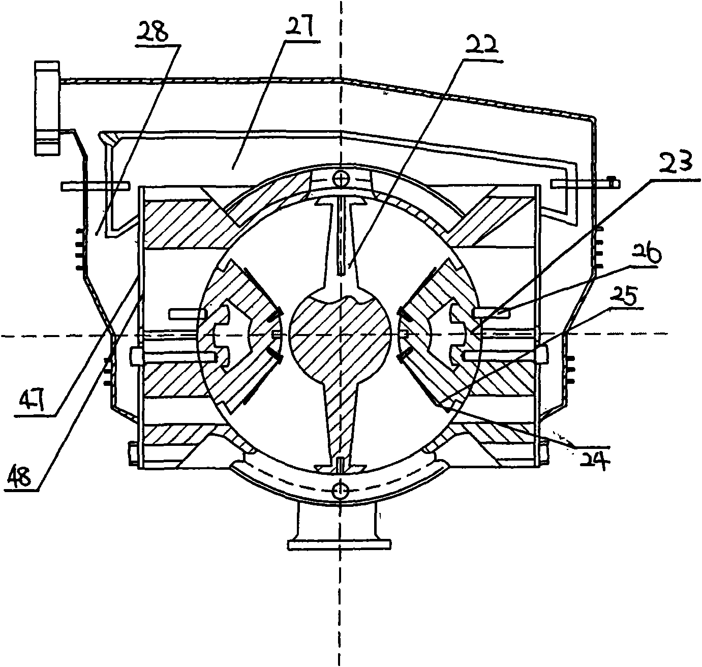 Oil-free pendulum type air compressor