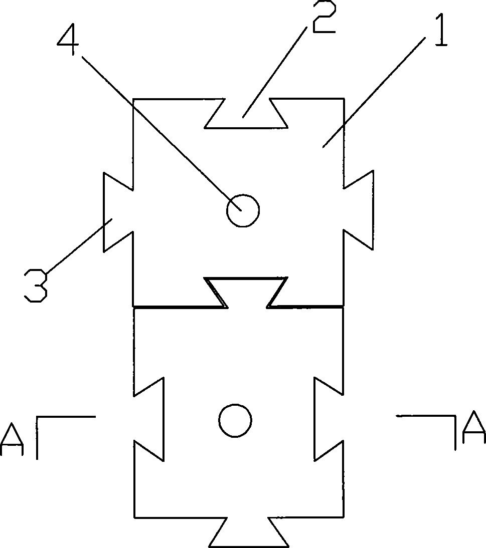 Bullet-nosed detachable adaptive puncturing locating mould plate