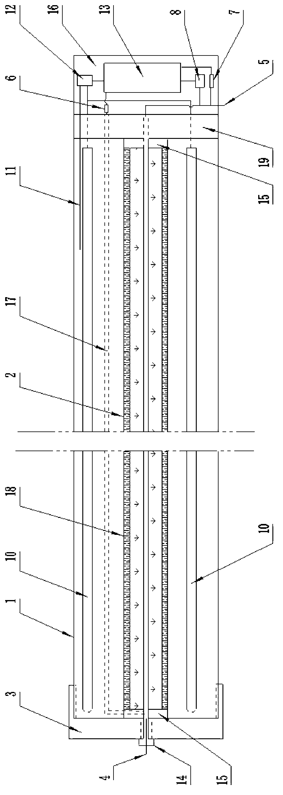 Online rapid viscosity measuring device for rock core displacement experiment under high temperature and high pressure