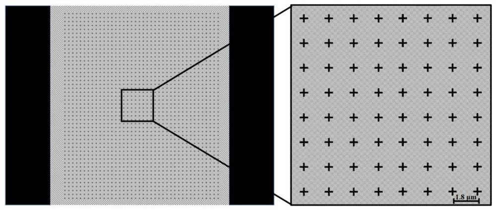 Plasmon enhanced tellurium-cadmium-mercury microcavity infrared detector and preparation method thereof