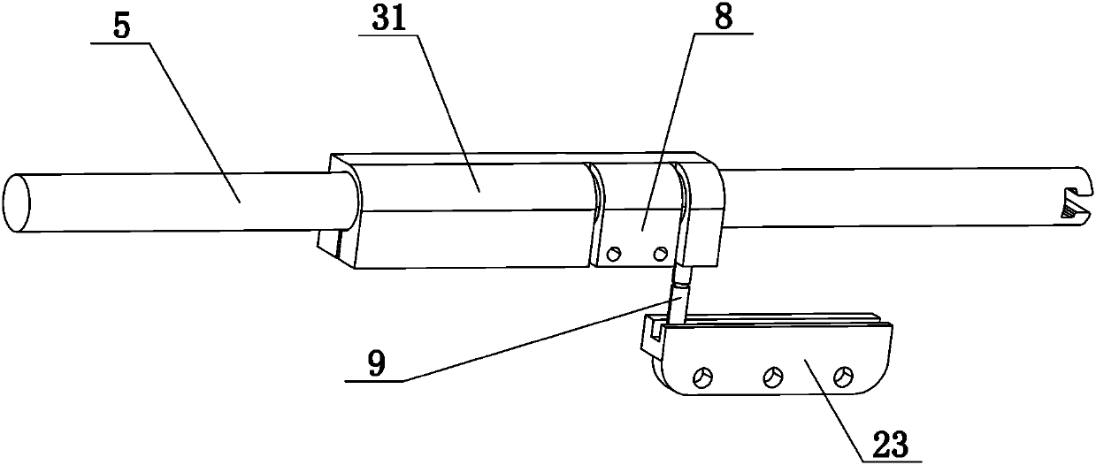 Non-rigid connection rapid-drive high-precision displacement measuring device