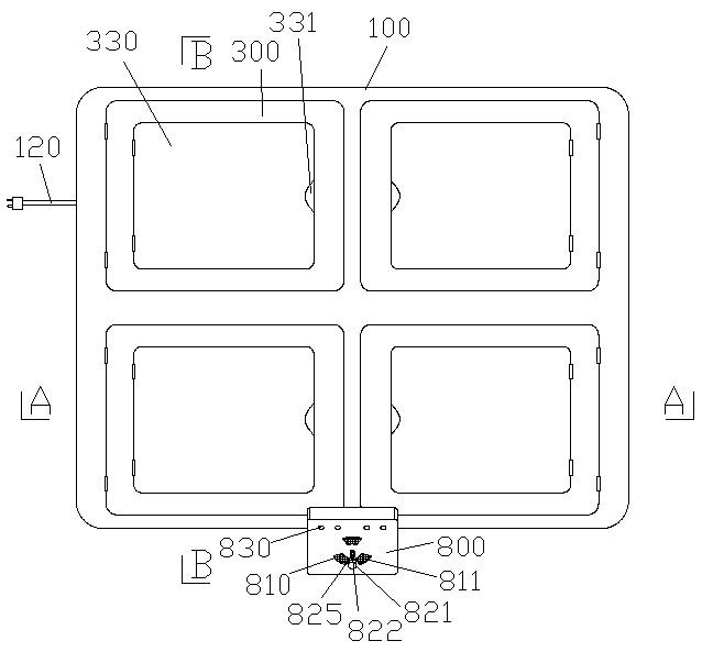 Classification garbage can and working method thereof