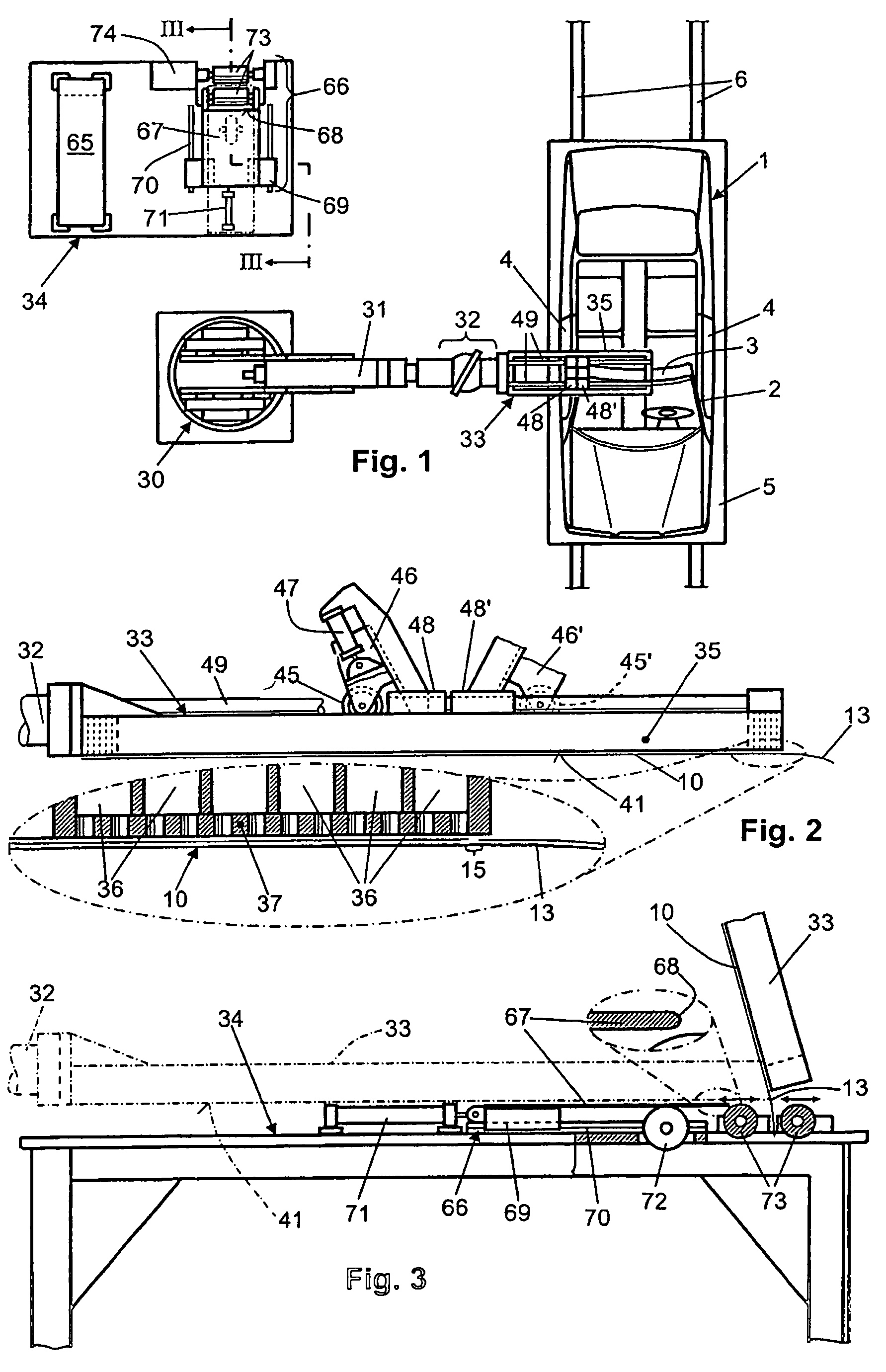 Method and device for the automated application of paint film to bodywork parts