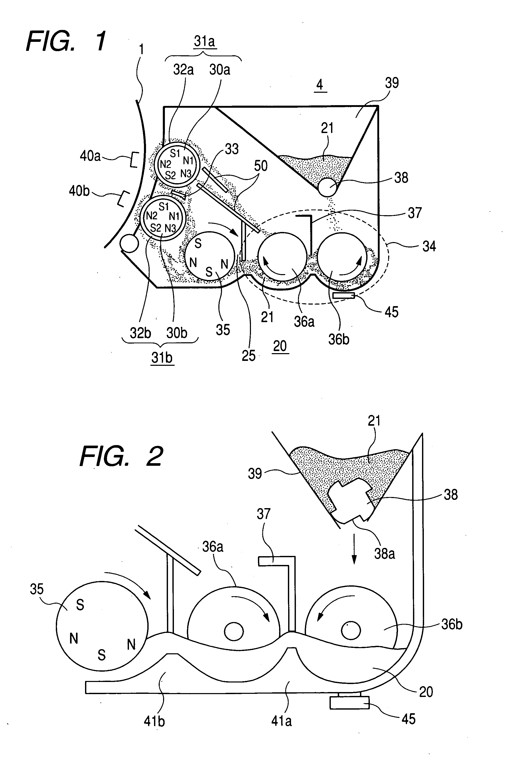 Developing apparatus and electrostatic recording apparatus using the same