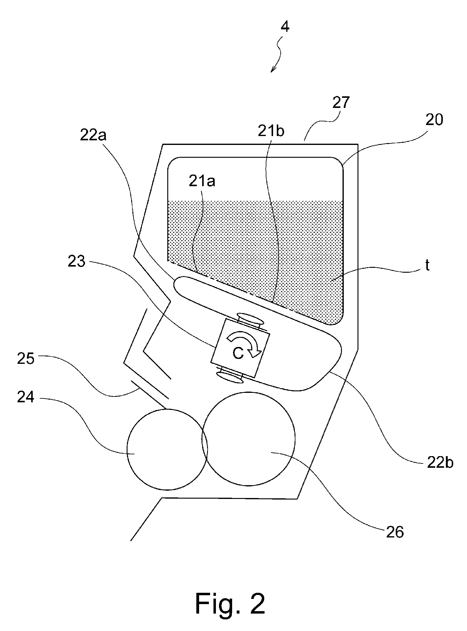 Developer accommodating unit, developing device, process cartridge and image forming apparatus