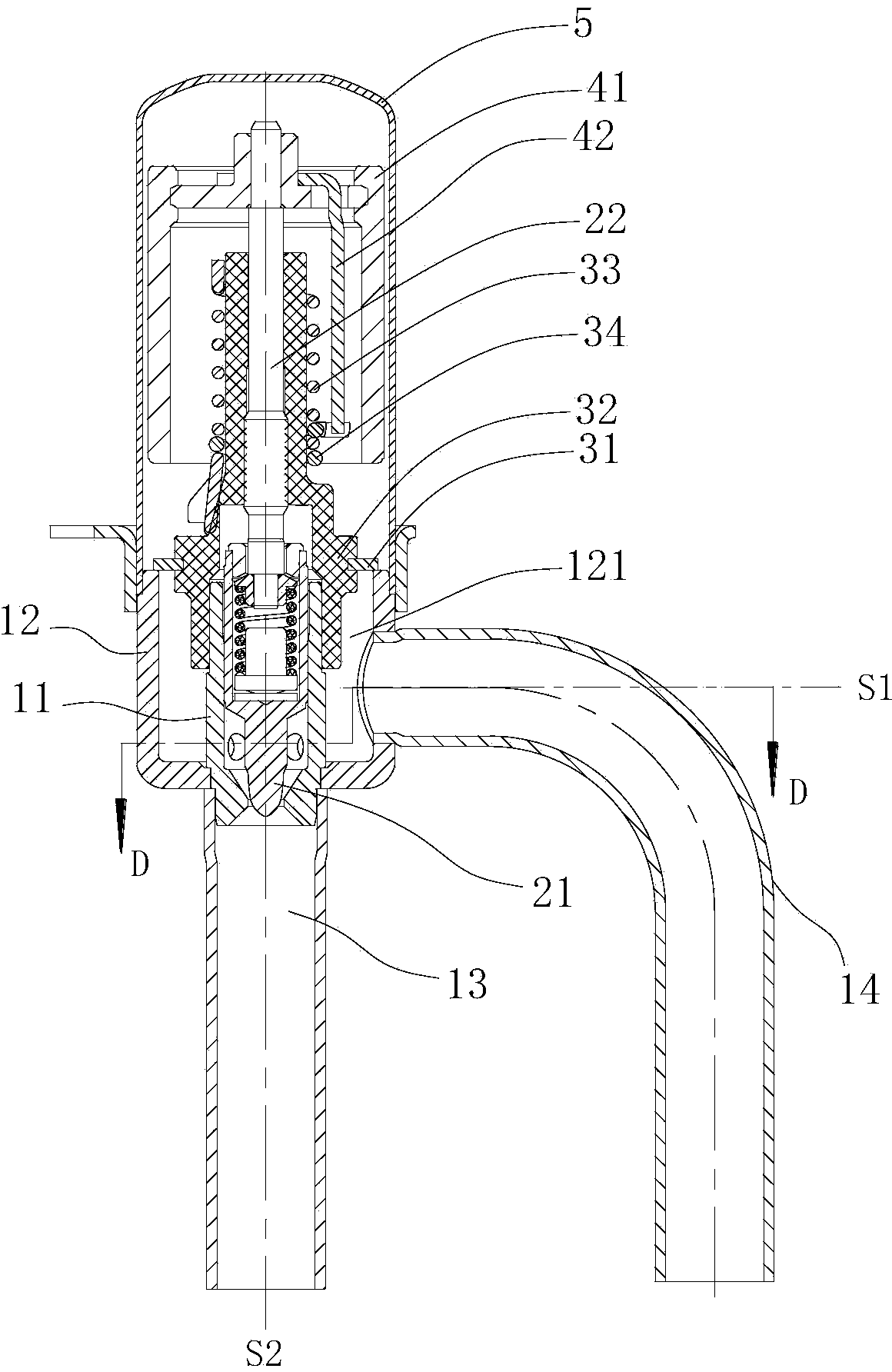 Valve seat assembly of electronic expansion valve and manufacturing method of valve seat assembly