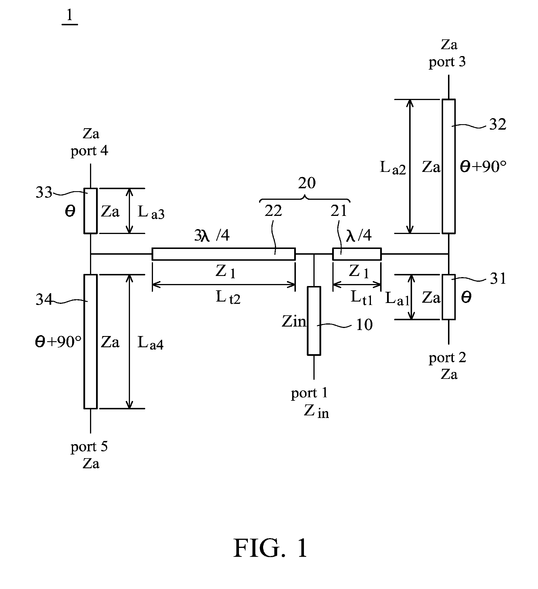 Sequential rotated feeding circuit