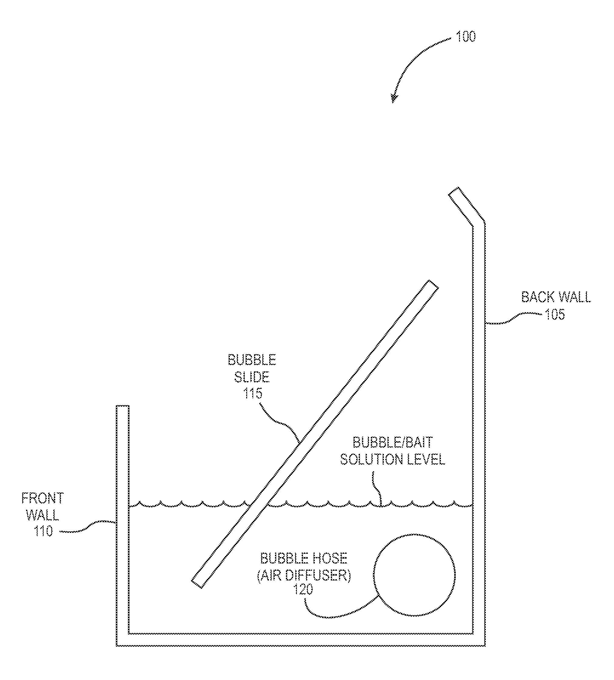 Apparatus for capturing fruit flies