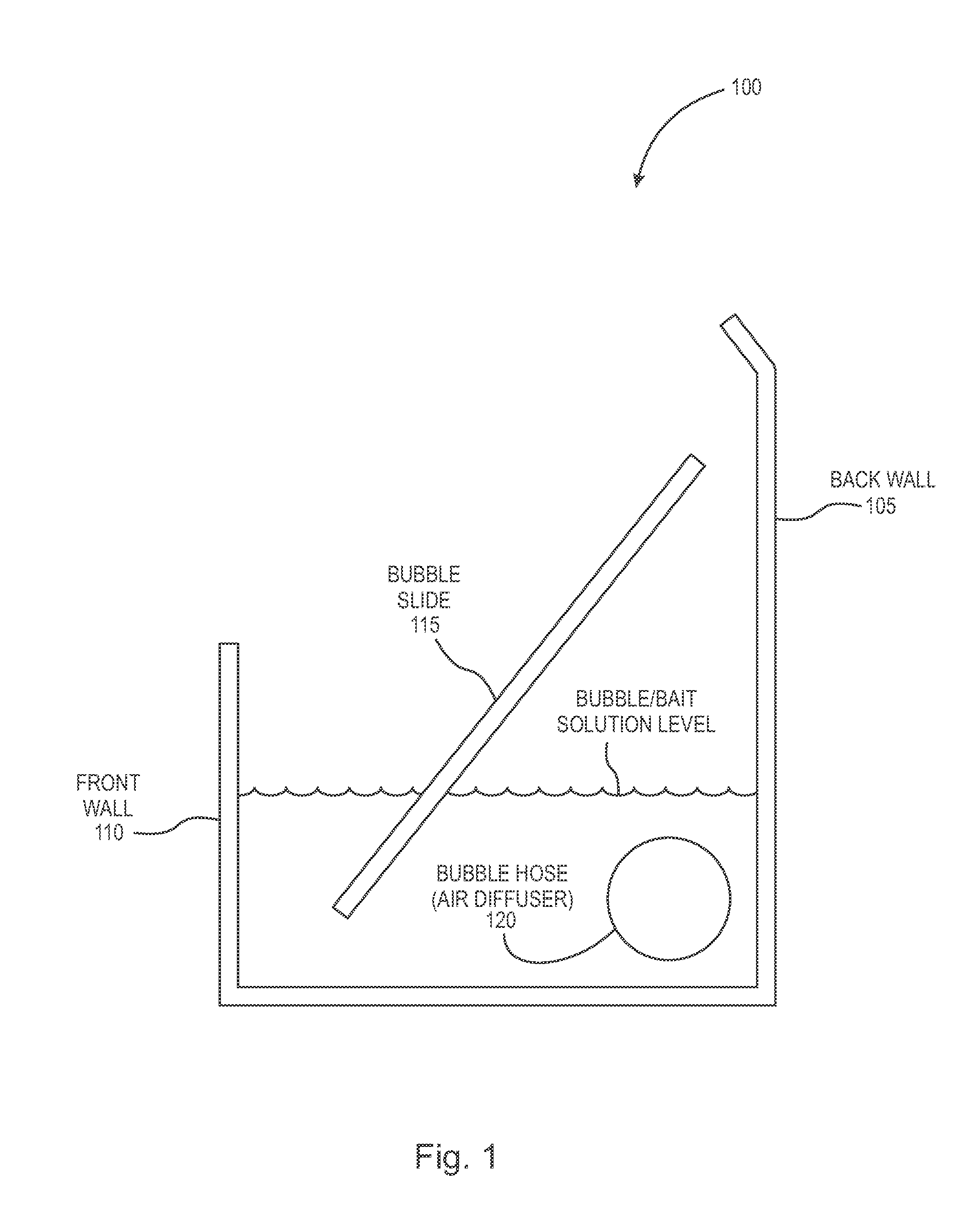 Apparatus for capturing fruit flies