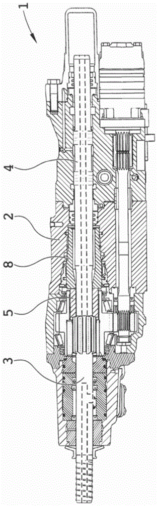 Buffer device for impact device, impact device, rock drill and method of buffering in a rock drill