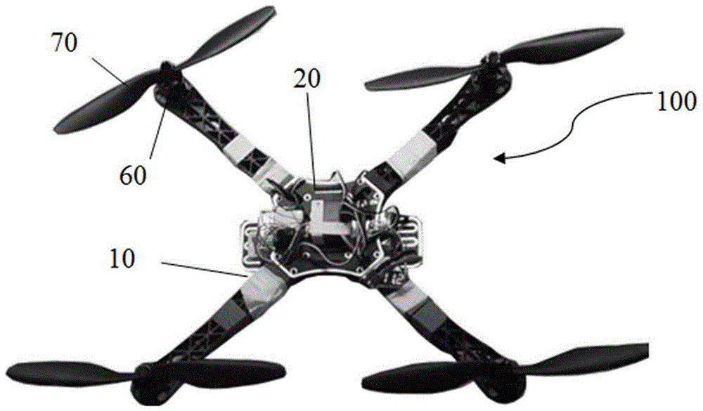 Flight control method of QUAV (Quadrotor Unmanned Aerial Vehicle)