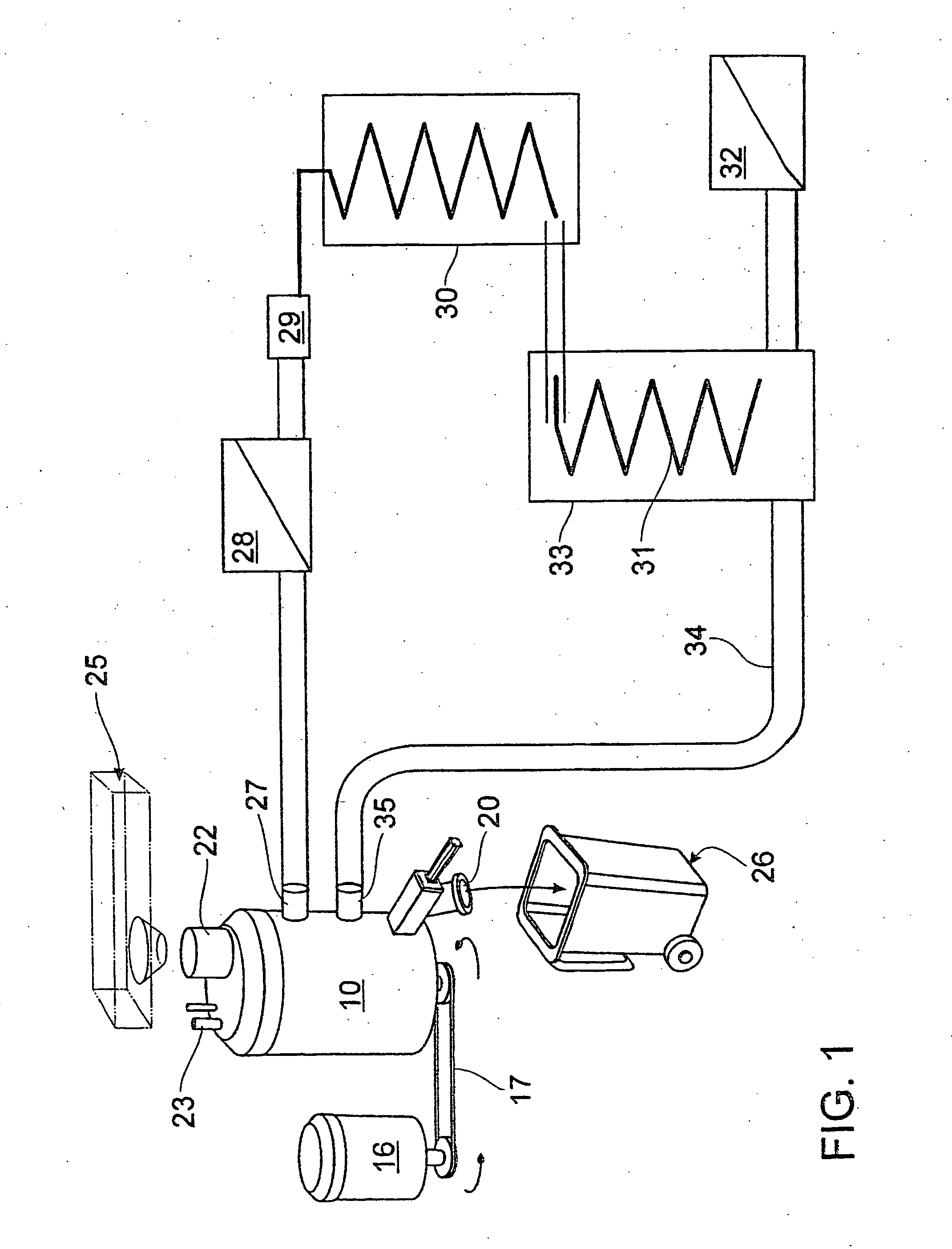 Dispensing unit for ice or snow-like particles