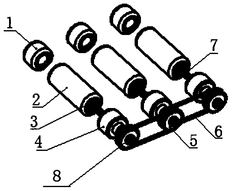 A double operation hole three-position isolating switch mechanism and its interlocking device