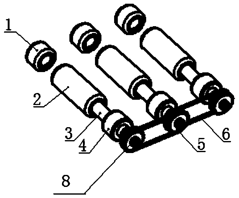 A double operation hole three-position isolating switch mechanism and its interlocking device