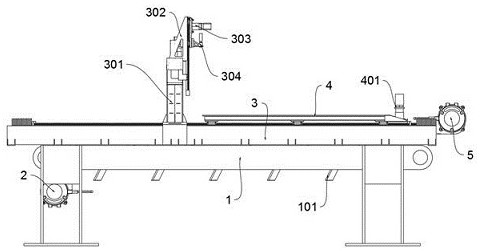 Machining residue cleaning and transferring device for laser-induced forming machine tool