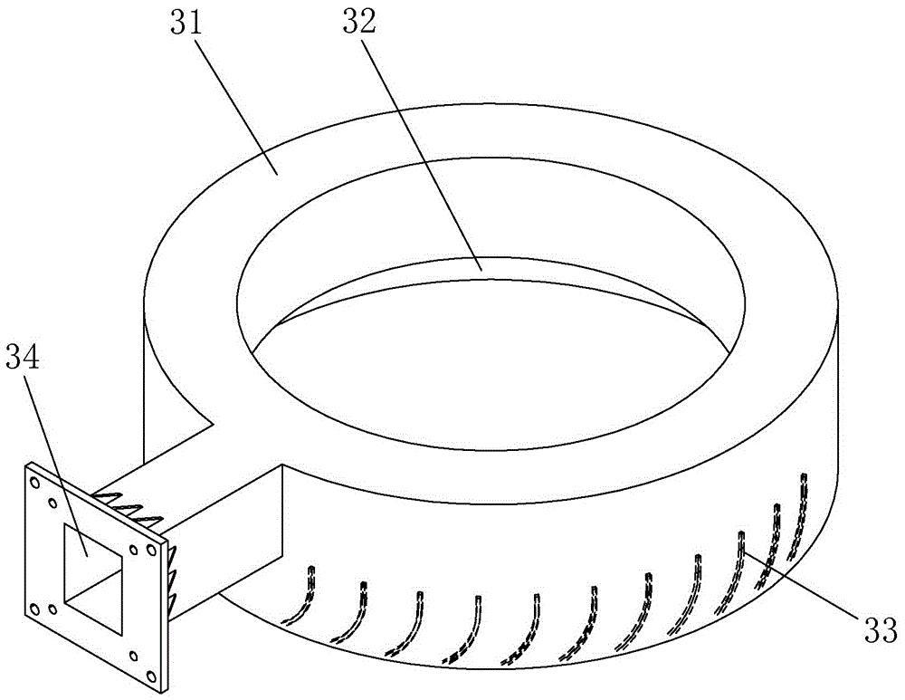 Rotary flow guiding devices and range hood using the same