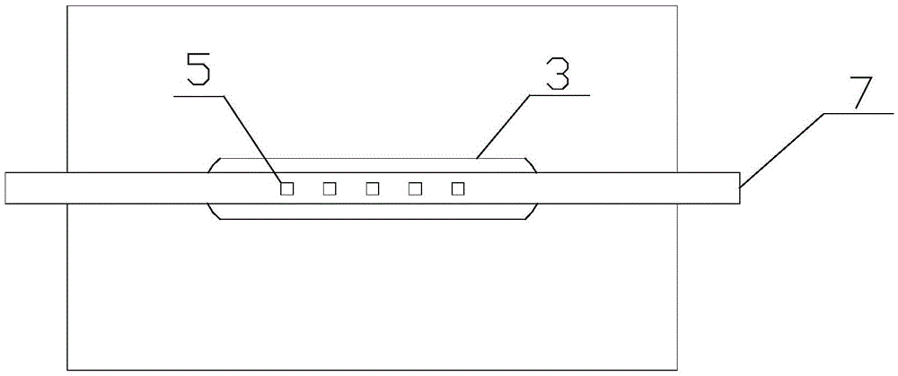 A stamping equipment for regularly typesetting reinforcing sheets