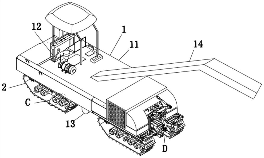 Milling machine for construction machinery