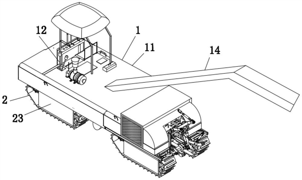 Milling machine for construction machinery