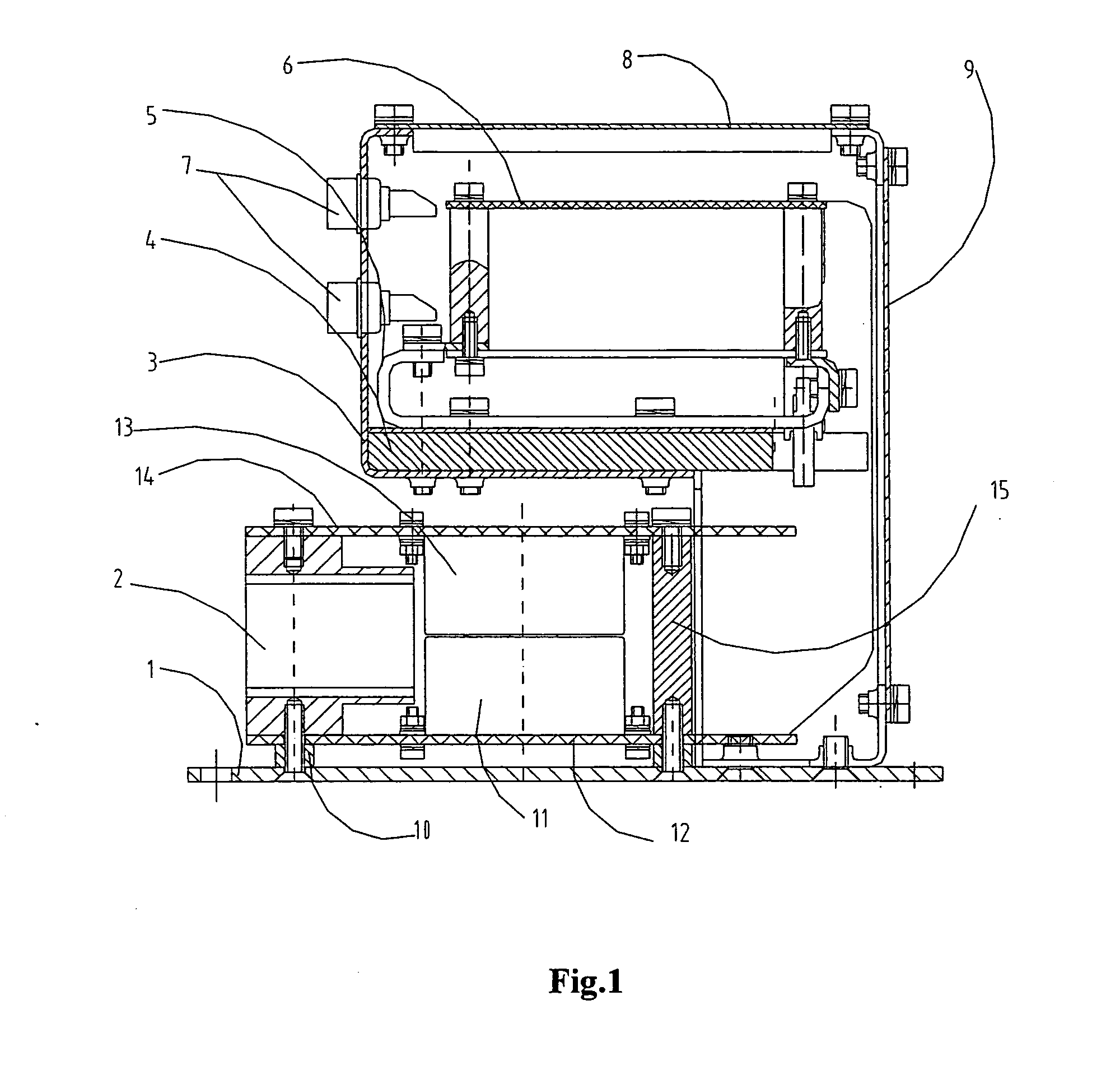 Solid state detector module structure and radiation imaging system