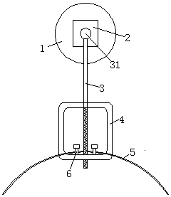 Impacted tooth traction apparatus