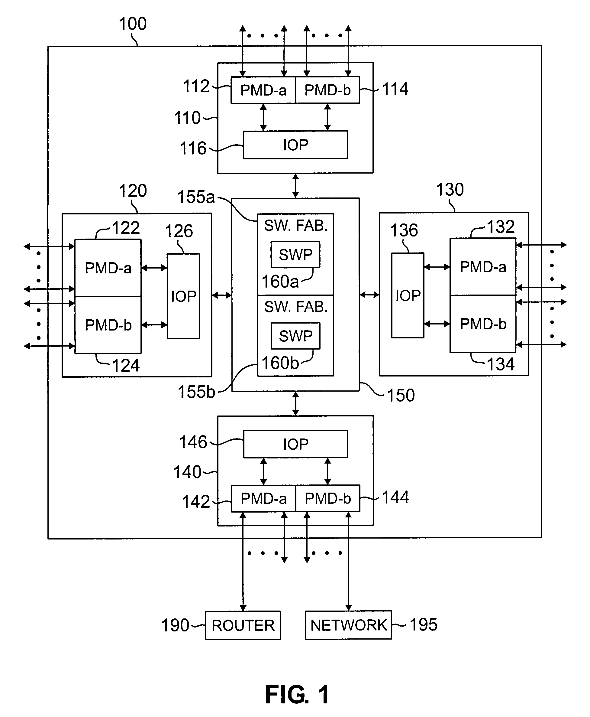 Apparatus and method for maintaining packet sequencing in a parallel router