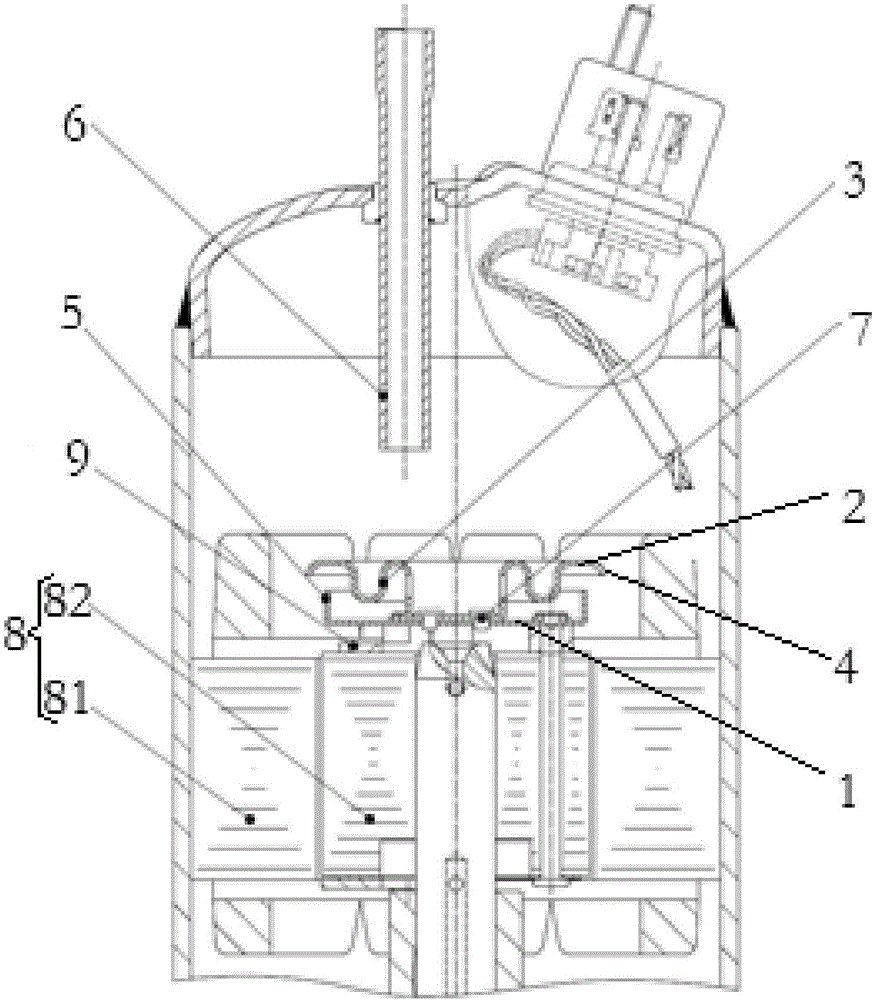 Compressor, refrigerant circulation system and air conditioner