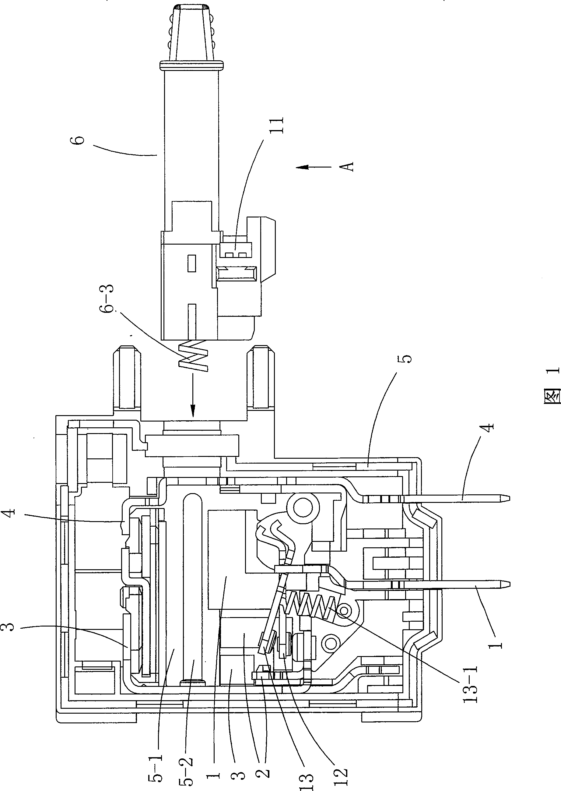 Switch of electric tool