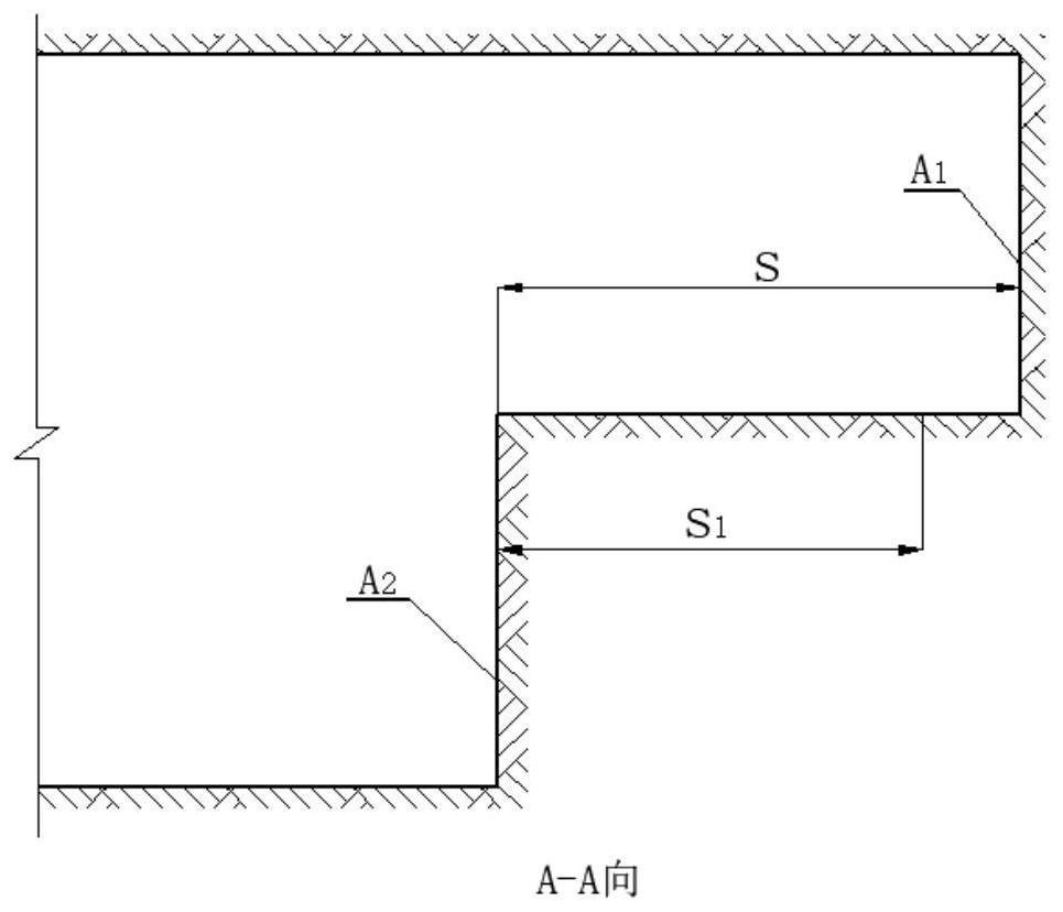 A method of one-time detonation of large-section tunnels