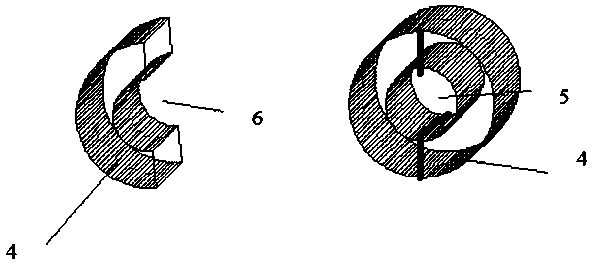 Combinable split solid block heat accumulator