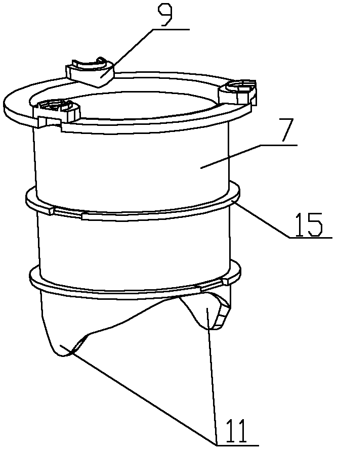Impeller for washing machine and washing machine using impeller