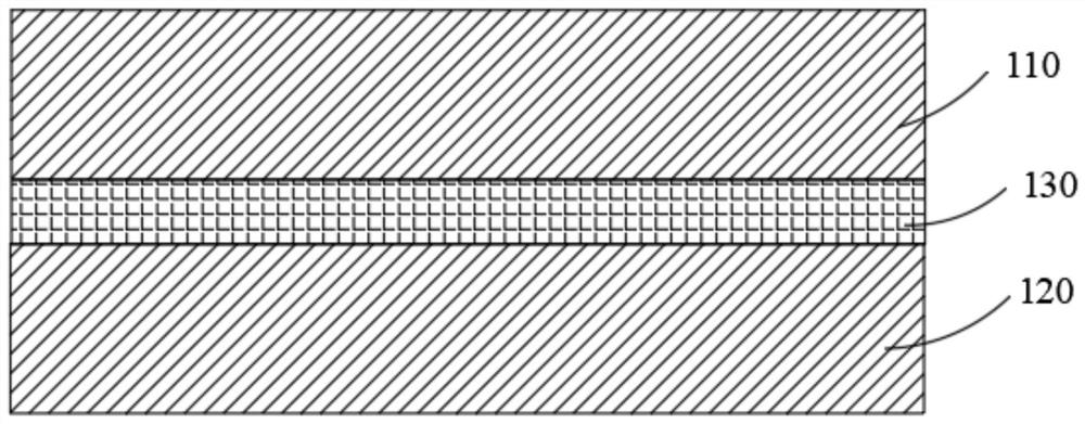 Adhesive for flexible display and flexible display assembly layer