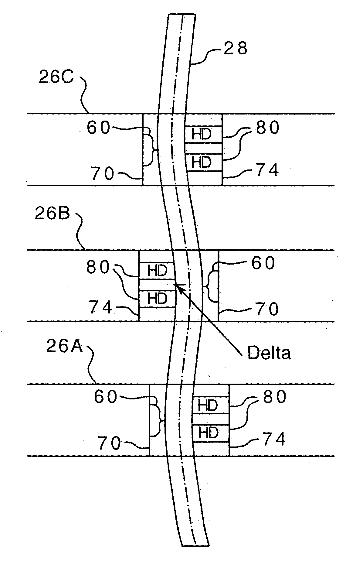 Eccentric support grid for nuclear fuel assembly