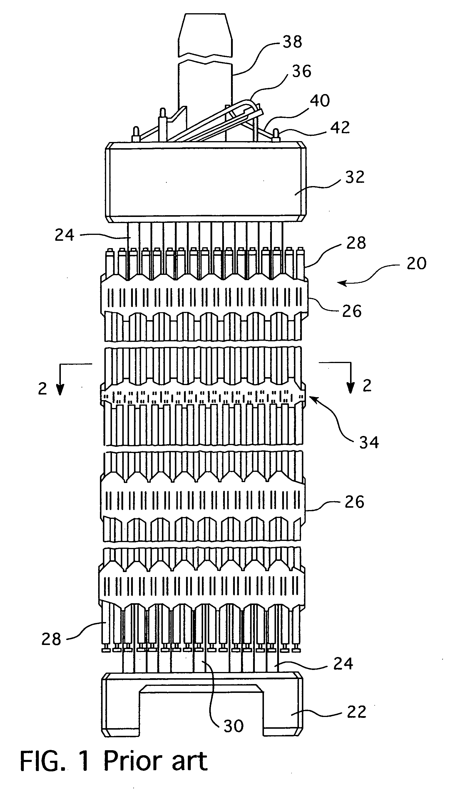 Eccentric support grid for nuclear fuel assembly